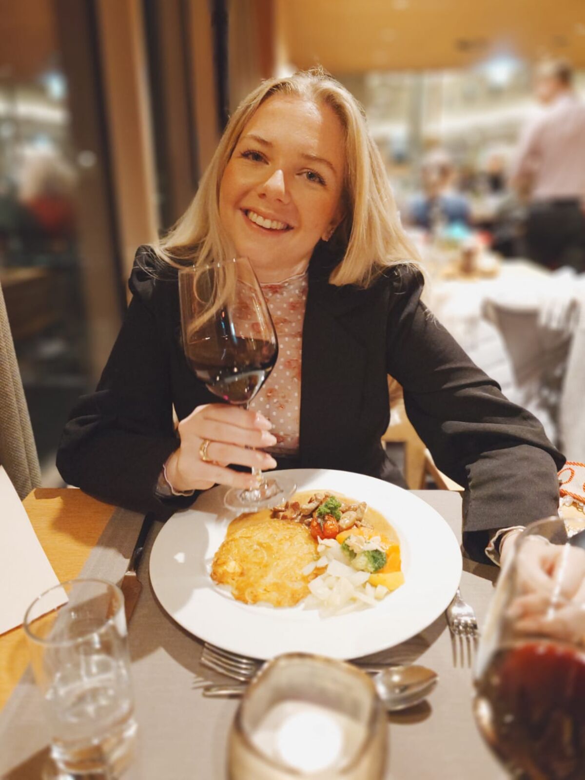 Ein Glas Wein geht immer